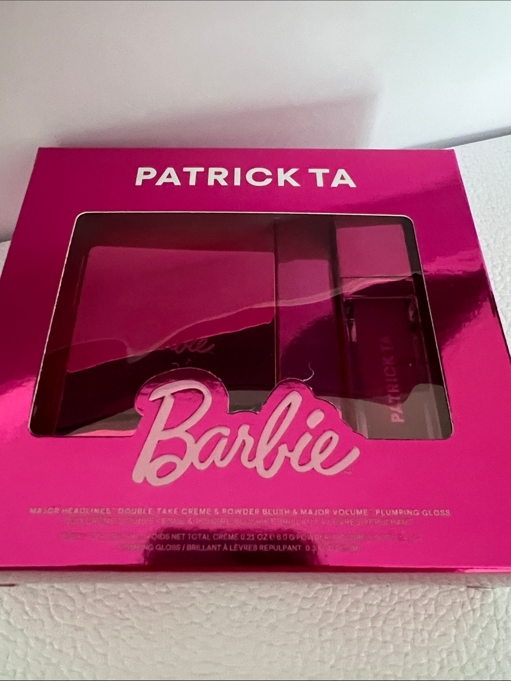 Patrick Ta Barbie Pink Gift Set